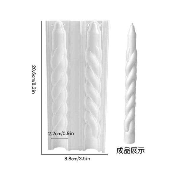 SILICON PILLAR CANDLE MOLD - Image 2