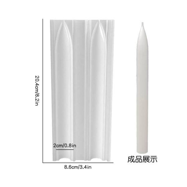 SILICON PILLAR CANDLE MOLD - Image 3
