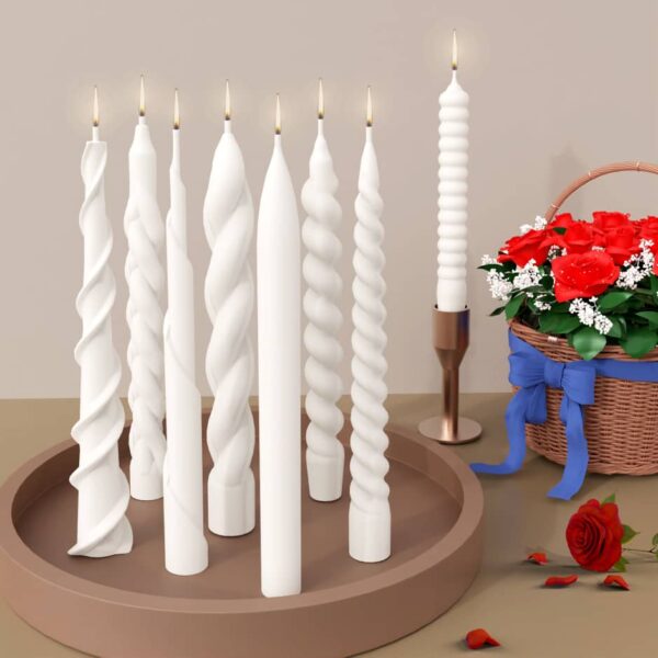 SILICON PILLAR CANDLE MOLD