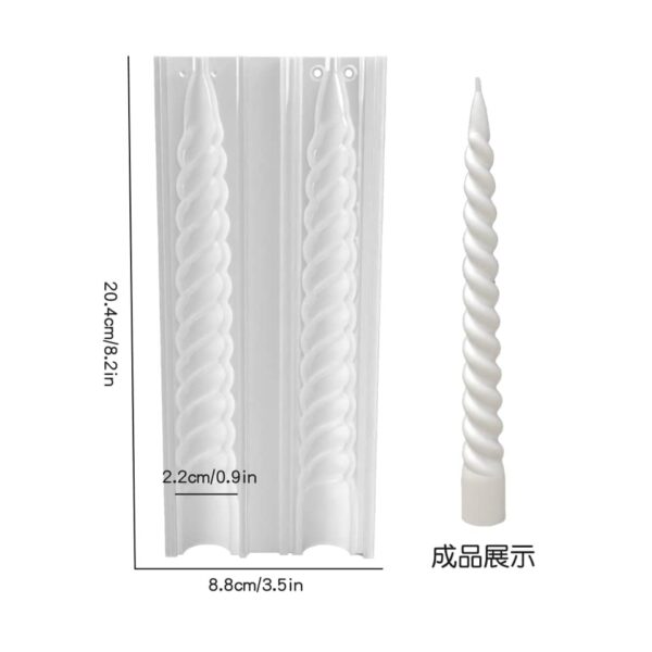 SILICON PILLAR CANDLE MOLD - Image 5