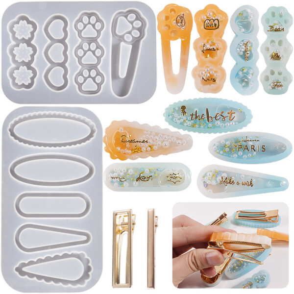 Hair clip mold