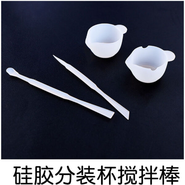 Silicon glue mixing cup