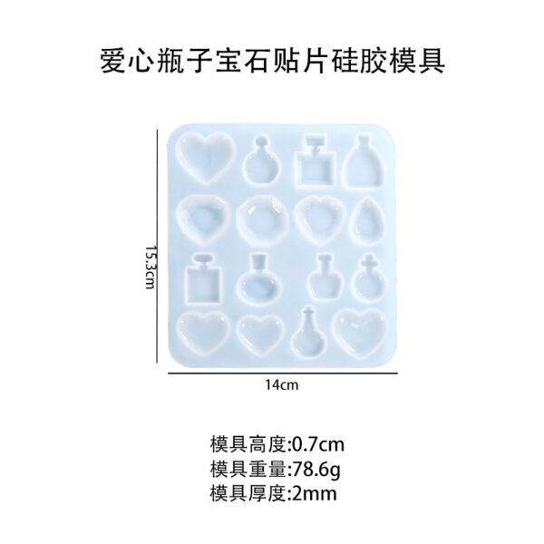 Heart and bottle mold - Image 2