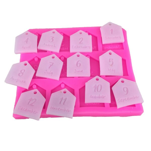 Months label mold - Image 2
