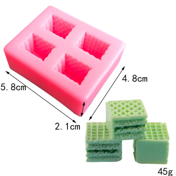 Wafer biscuit mold