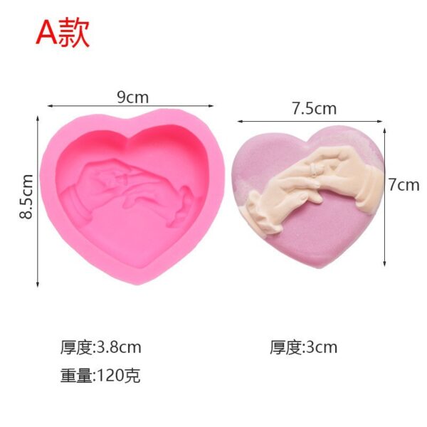 Ring hand valentine day love mold - Image 2