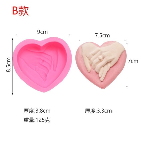 Ring hand valentine day love mold - Image 3