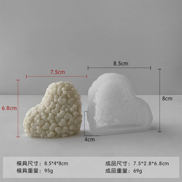 Standing Love Mold