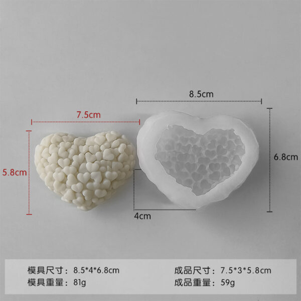 Flat Love Mold
