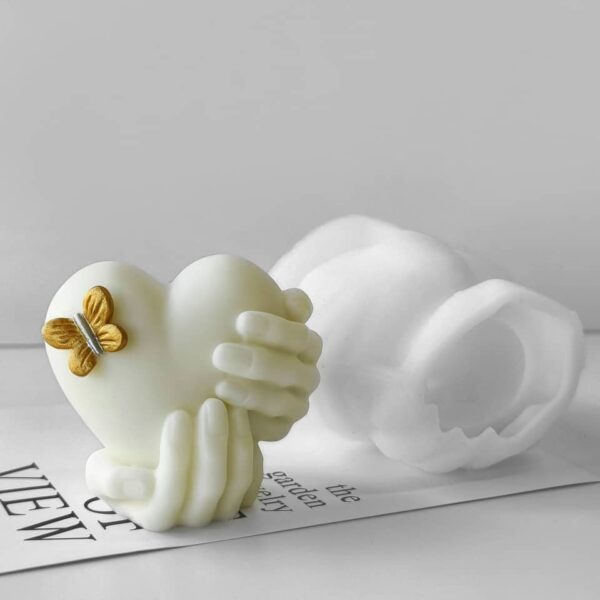 Holding Love Butterfly Mold - Image 3