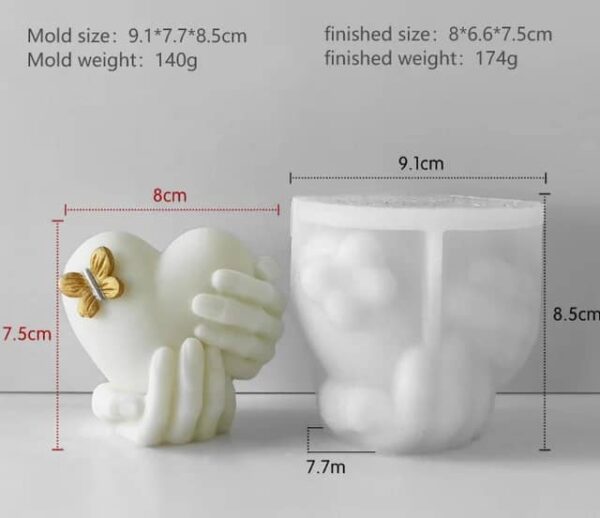 Holding Love Butterfly Mold - Image 2