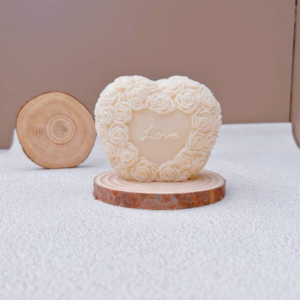 Flat rose love mold - Image 2
