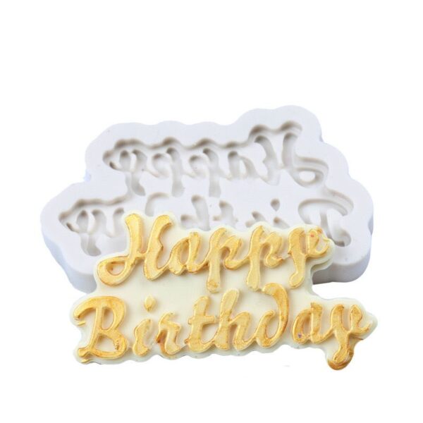 Happy Birthday Mold - Image 3