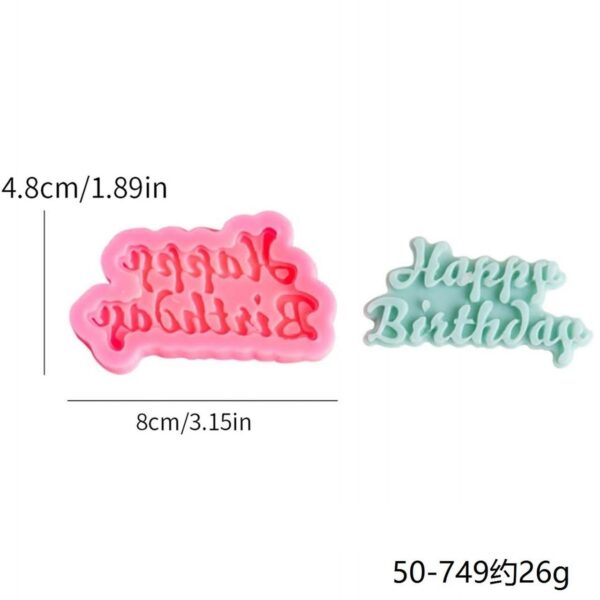 Happy Birthday Mold