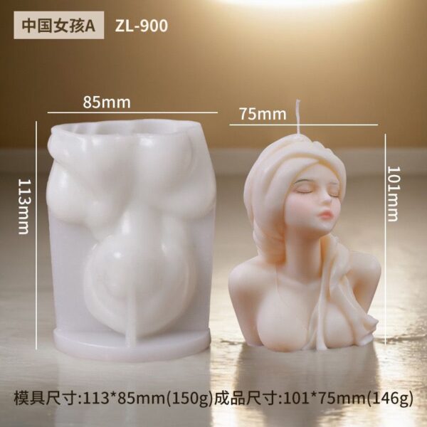 POTRIAT GIRL MOLD - Image 5