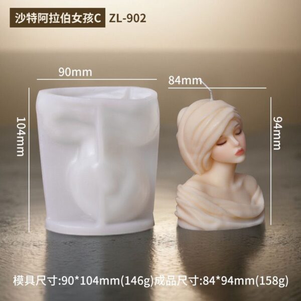 POTRIAT GIRL MOLD - Image 4