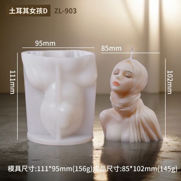 POTRIAT GIRL MOLD - Image 3