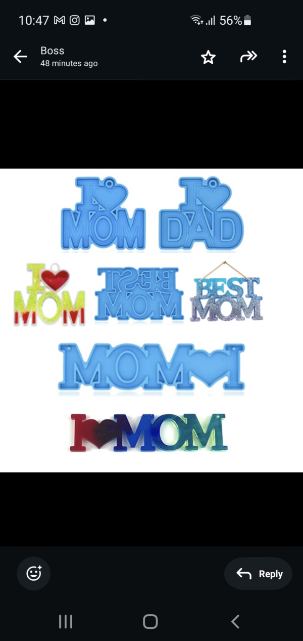 I LOVE MOM MOLD - Image 3