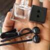 8ml 2Reeds clear car diffuser bottle with black wooden cover - Image 2