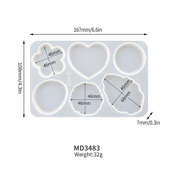 Irregular Square Bracelet and Pop Socket