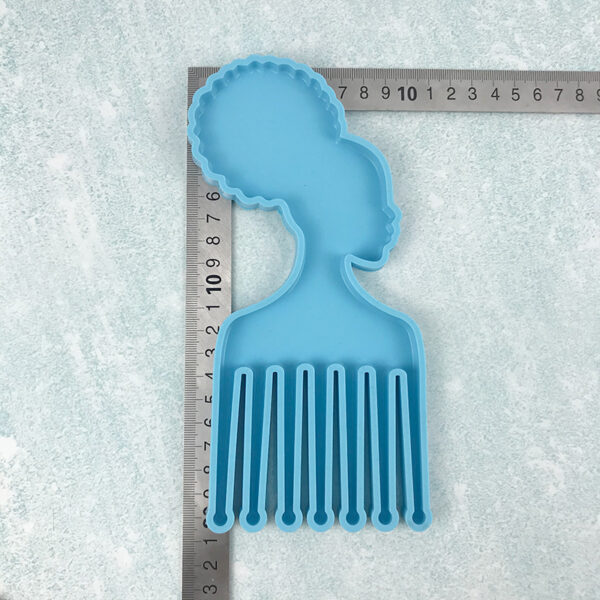Bun African Hair Comb Mold