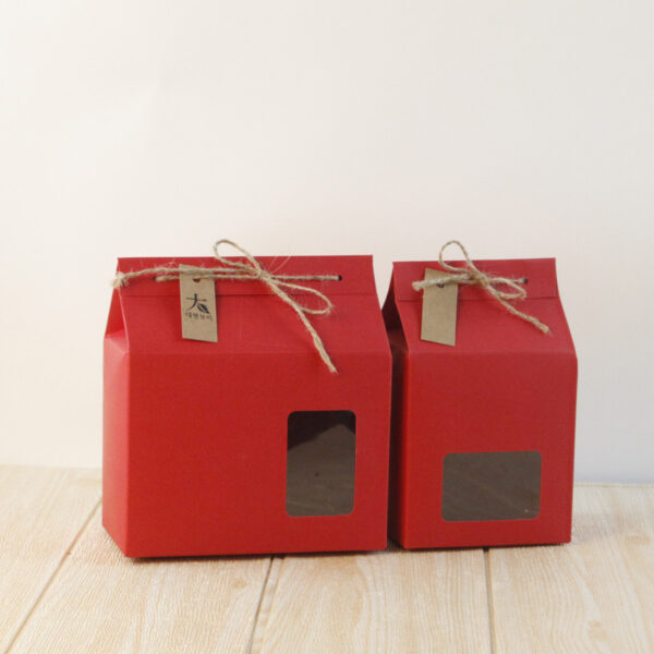 WINDOW PAPER BAG WITH JUTE ROPE - Image 2