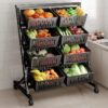 8Basket Multi Layer Rack