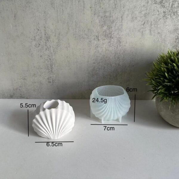 Round Shell Vase Mold - Image 3
