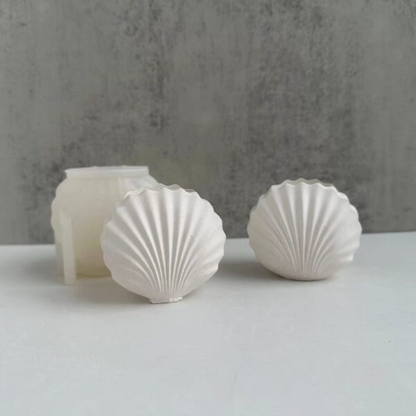 Round Shell Vase Mold