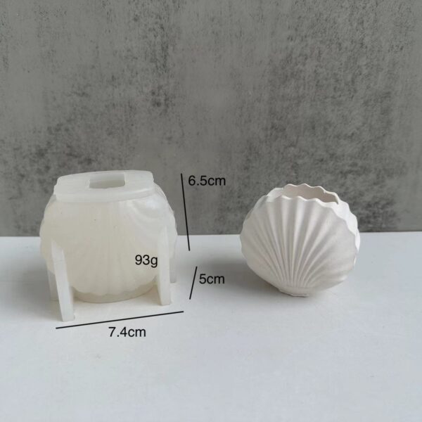 Round Shell Vase Mold - Image 4