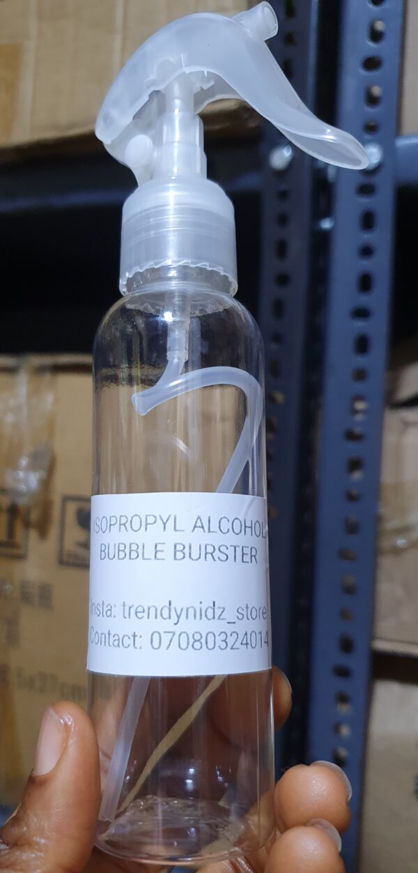 Isopropyl Alcohol (Bubble Burster)