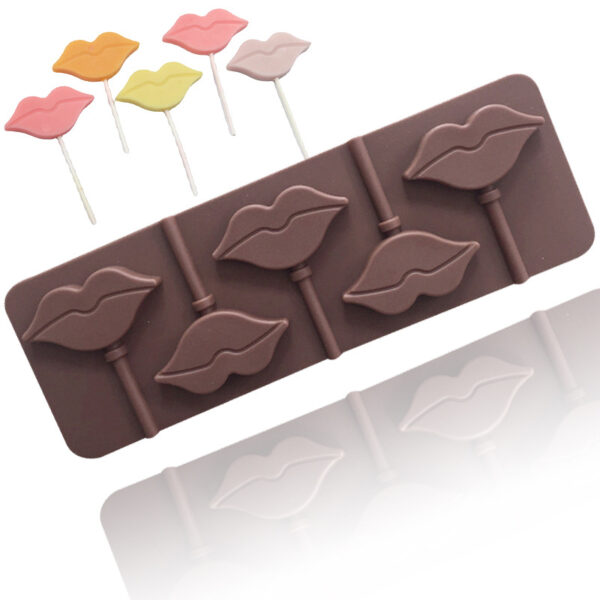 Lip Lollipop Mold