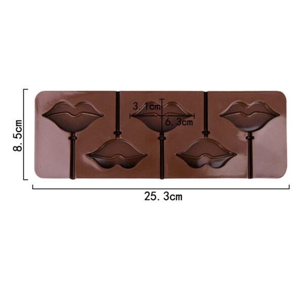 Lip Lollipop Mold - Image 2