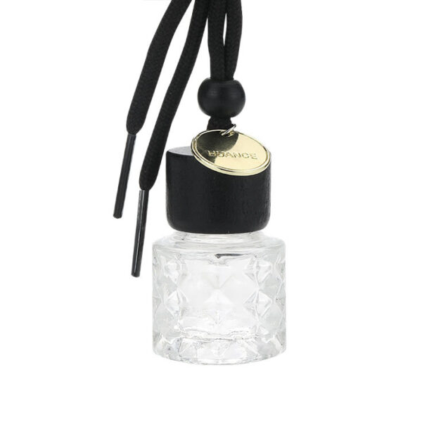 10ml Crystal gold car diffuser bottle(with rope)