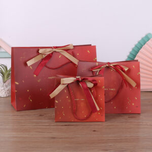 Happy Times Bag with ribbon