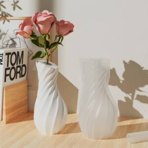 Side Striped Vase Mold