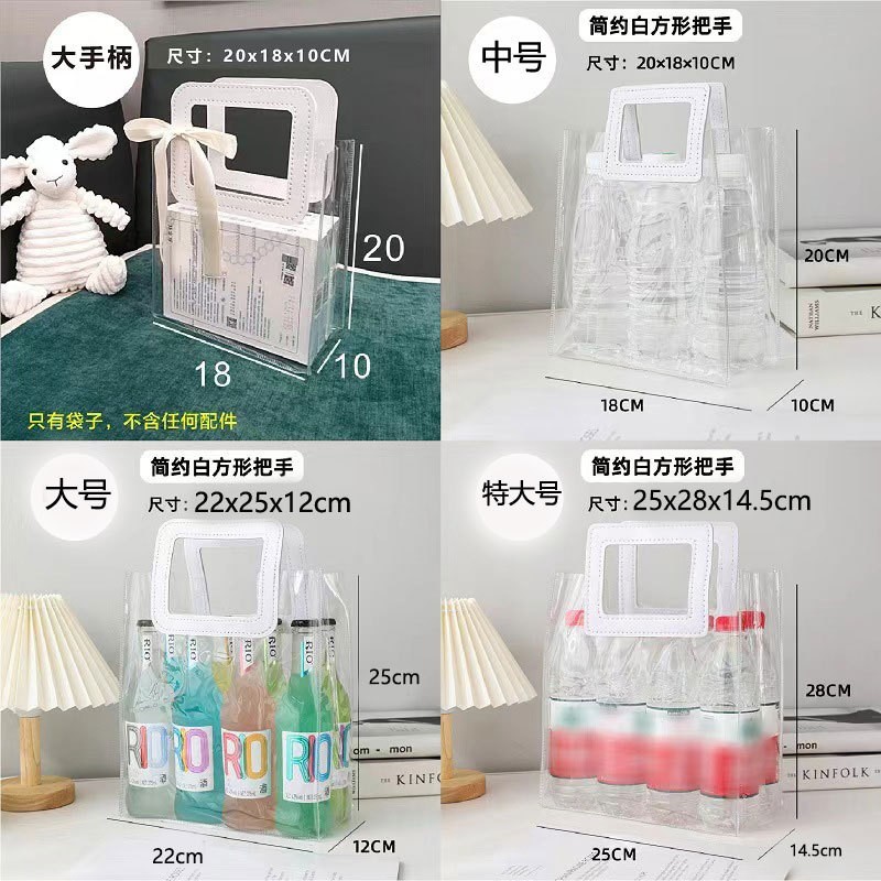 PVC Transparent Tote Bag - Image 3