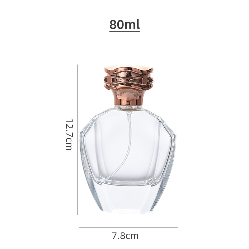 80ml Neck Crimper Perfume Bottle